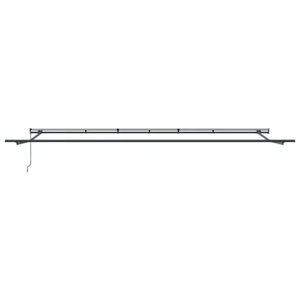 Marchiză Exterior Retractabilă Verde-Albă 600x300 cm