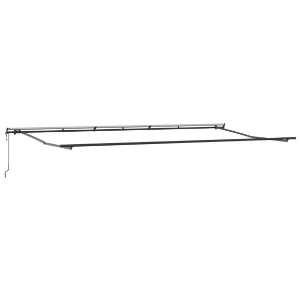 Marchiză Automată Verde-Albă 6x3m - Umbră și Protecție UV