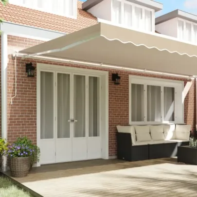 Marchiză Retractabilă Automată Bej 6x3,5m - Material Înlocuire