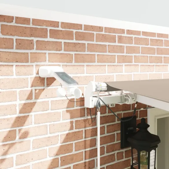 Marchiză Retractabilă Automată cu LED Bej 600x350 cm