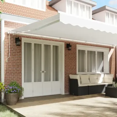 Marchiză Automată Retractabilă Alb 6x3.5m - Material Schimb