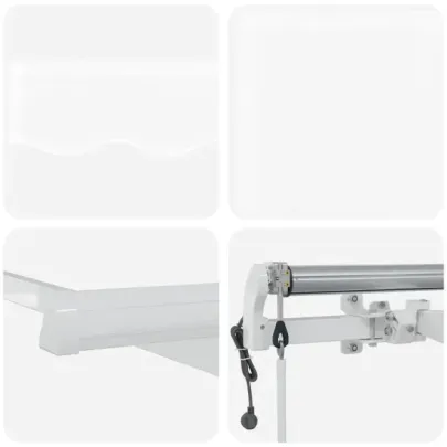 Marchiză Automată Retractabilă Alb 6x3.5m - Material Schimb