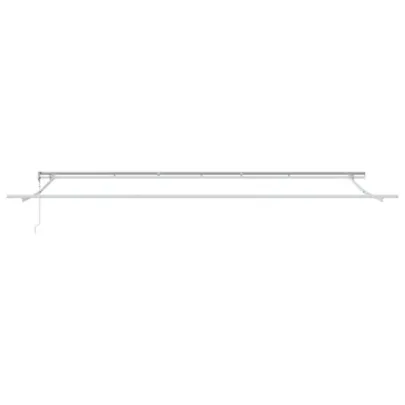 Markiză retractabilă automată roșie 600x350 cm - Material acrilic