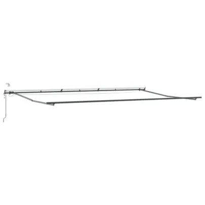 Marchiză Automată cu LED Roșie 6x3.5m - vidaXL