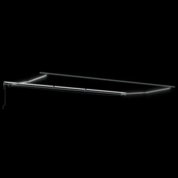 Marciză Automată cu LED 6x3.5m Verde Alb - Umbră Perfectă
