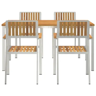 Set Masa Gradina Lemn Acacia - Masa Dining Exterior 150x90 cm