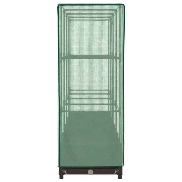 Strat Înălțat cu Seră Ratan pentru Grădinărit | Livrare Gratuită