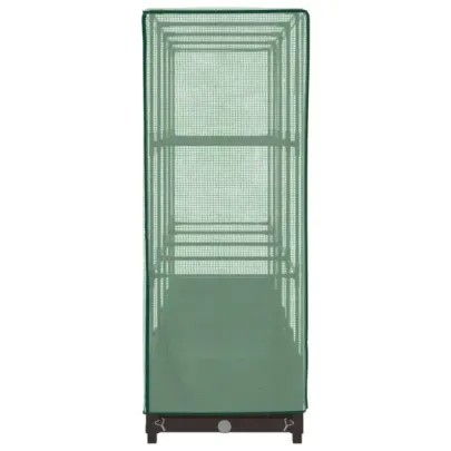 Strat Înălțat cu Seră Ratan pentru Grădinărit | Livrare Gratuită