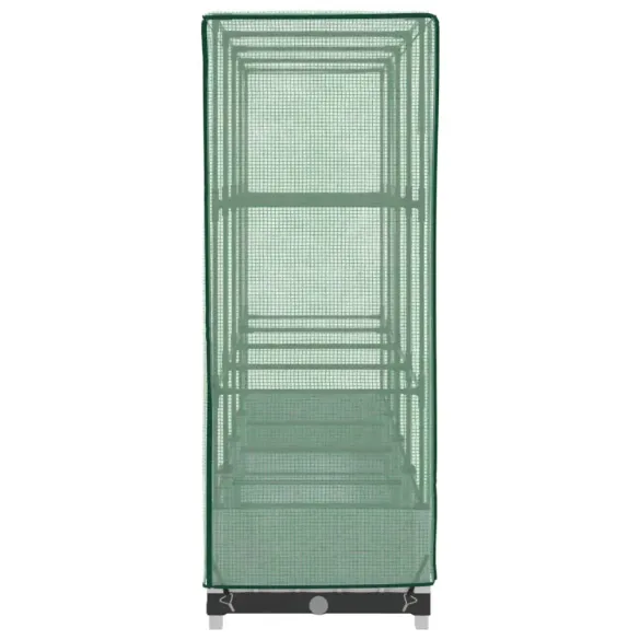 Strat Înălțat cu Seră Ratan - Cultivă Legume și Flori