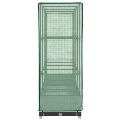 Strat Înălțat cu Seră Ratan - Cultivă Legume și Flori