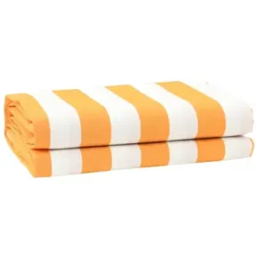 Material Umbrelă Exterior Galben-Alb 10x1.6 m - vidaXL