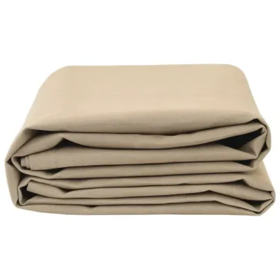 Material Copertină Bej 10x1.6 m - Protecție UV și Apă
