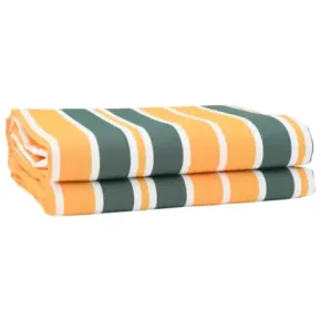 Material Copertină Verde-Galben 10x1.6 m - VidaXL