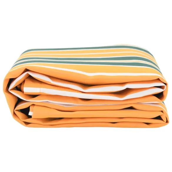 Material Copertină Verde-Galben 10x1.6 m - VidaXL