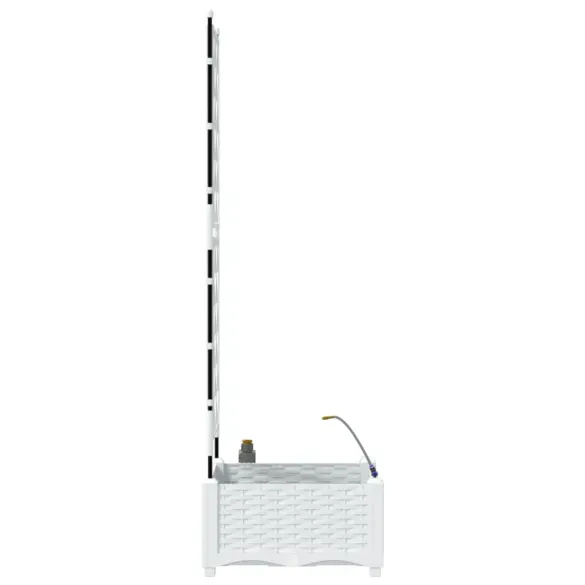 Suport Plantă cu Irigare Alb | vidaXL