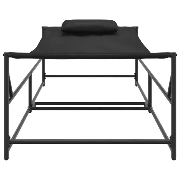 Pat de Soare Antracit - Oțel & Textilenă | Livrare Gratuită