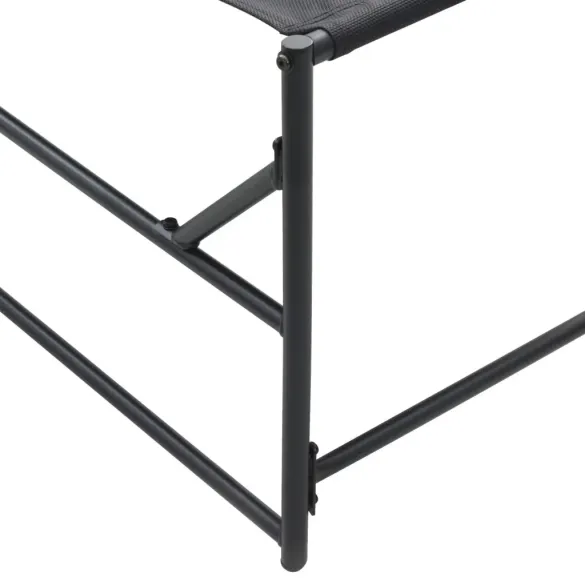 Pat de Soare Antracit - Oțel & Textilenă | Livrare Gratuită