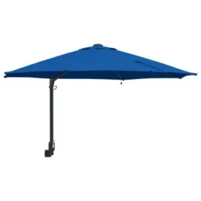 Parasol Montat pe Perete cu LED-uri pentru Grădină și Balcon 2