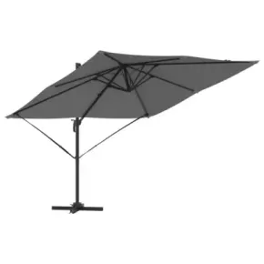 Umbrelă Cantilever Roma Antracit 286x285cm | Livrare Gratuită 2