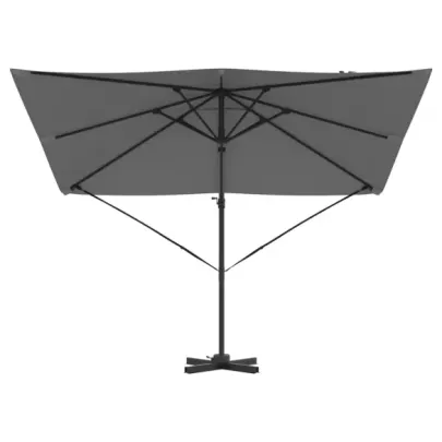 Umbrelă Cantilever Roma Antracit 286x285cm | Livrare Gratuită