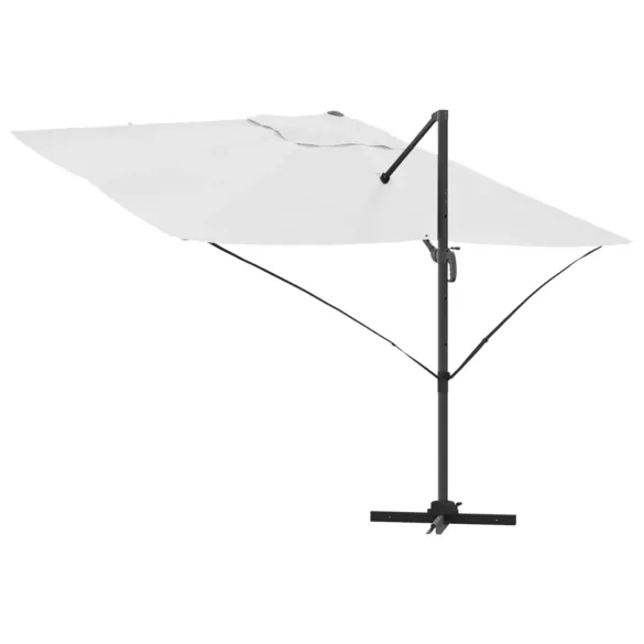 Umbrelă Cantilever Mare Înclinabilă - Livrare Gratuită