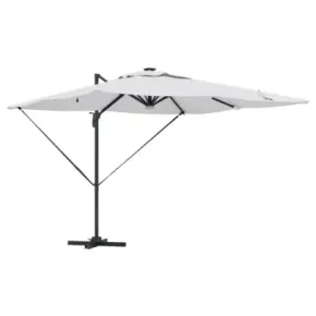 Umbrelă Cantilever Roma cu LED-uri Solar | VidaXL 2