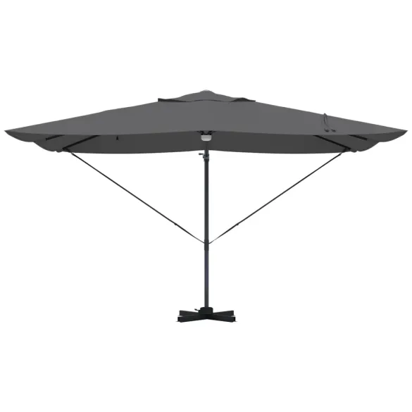 Umbrelă Cantilever Antracit - Livrare Gratuită în 7-9 Zile