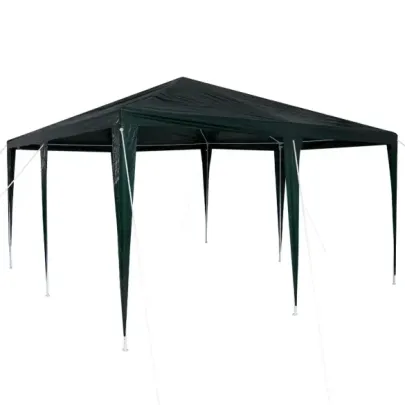 Cort de Petrecere Verde 4x4 m PE - Impermeabil