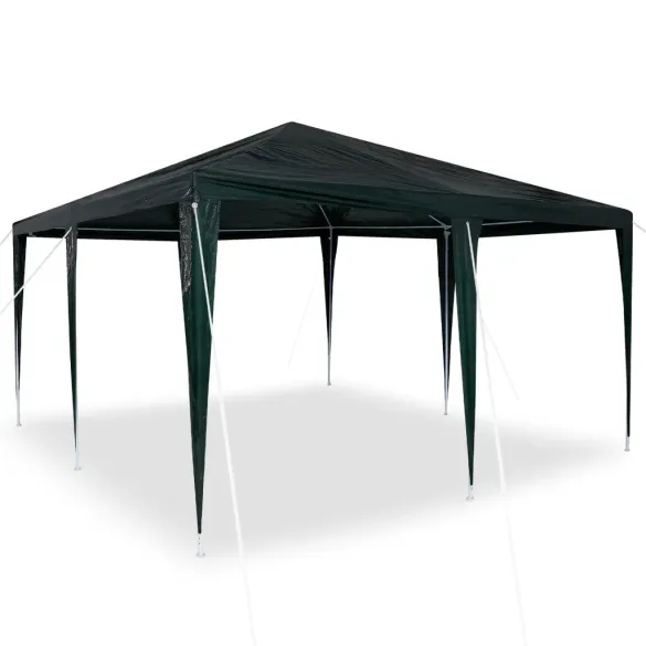 Cort de Petrecere Verde 4x4 m PE - Impermeabil