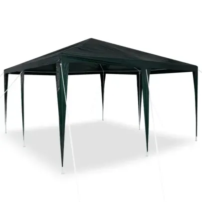 Cort de Petrecere Verde 4x4 m PE - Impermeabil