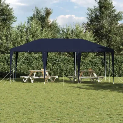 Tenda Albastră 6x4 m pentru Exterior - Ușor de Montat | vidaXL