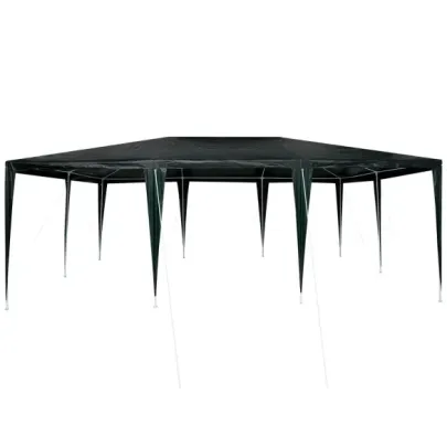 Cort de Petrecere Verde 6x4 m PE - Spatiu Exterior