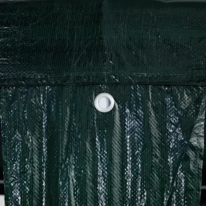 Cort de Petrecere Verde 6x4 m PE - Spatiu Exterior