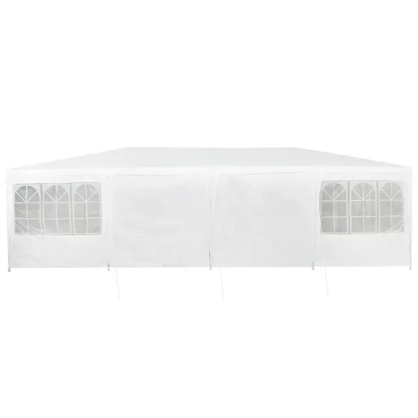 Cort de Petrecere Alb 8x4 m cu 12 Pereți | vidaXL