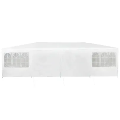 Cort de Petrecere Alb 8x4 m cu 12 Pereți | vidaXL