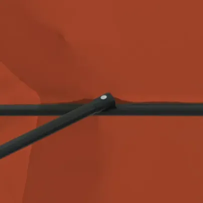 Umbrelă Grădină Mare Teracotă | Protecție Soare | VidaXL