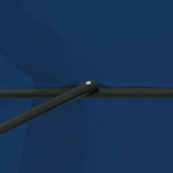 Umbrelă de Grădină Rotundă Albastră - Livrare Gratuită