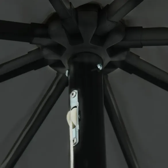 Paravan de grădină cu LED - Acoperire 245 cm | vidaXL