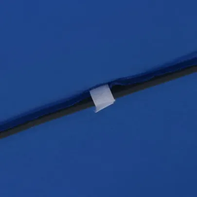 Umbrelă Pătrată 295x245 cm Albastru Azure | vidaXL