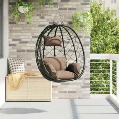 Scaun Ou Suspendat Rattan pentru 2 Persoane - Comandă Acum