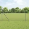 Gard sudat gri 1,2x50 m din oțel