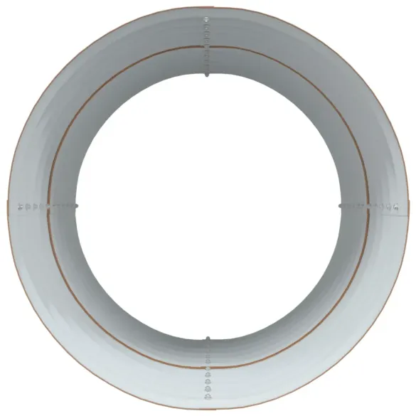 Pătuț Grădină Metal Aspect Lemn 80x80x81 cm - Livrare Gratuită