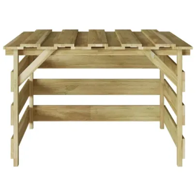 Garaj Lemn pentru Tractoare Robotizate | vidaXL