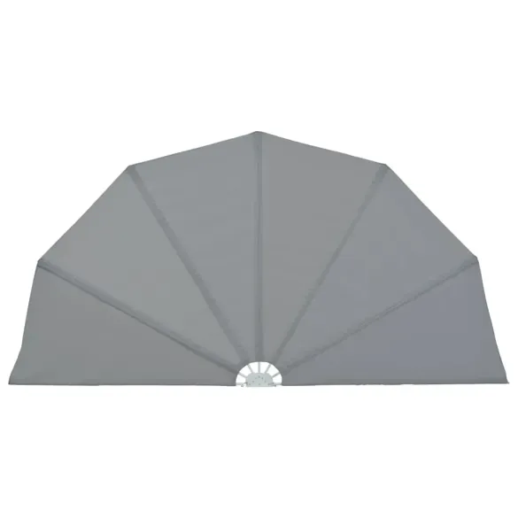 Copertină Laterală Pliabilă Gri 200cm | Umbră Terasă