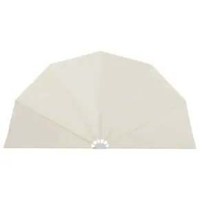 Copertină Laterală Pliabilă Terasă Crem 200 cm - Umbră 2