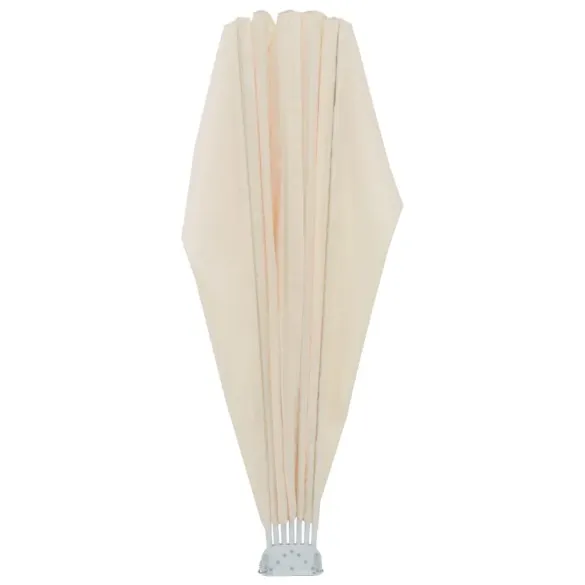 Copertină Laterală Pliabilă Terasă Crem 200 cm - Umbră