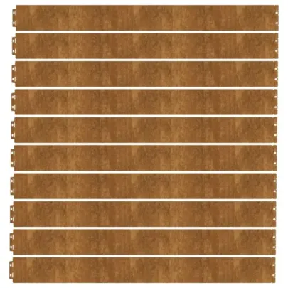 Borduri Gazon Oțel Corten Flexibil 10x103 cm | Livrare Gratuită