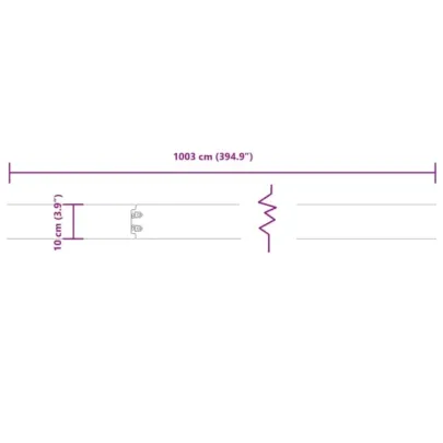 Borduri Gazon Oțel Corten Flexibil 10x103 cm | Livrare Gratuită