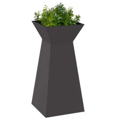 Suport Plante Negru Plastic Interior/Exterior