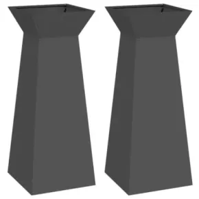 Suport Plante Metal Negru | Ghivece Interior/Exterior 2